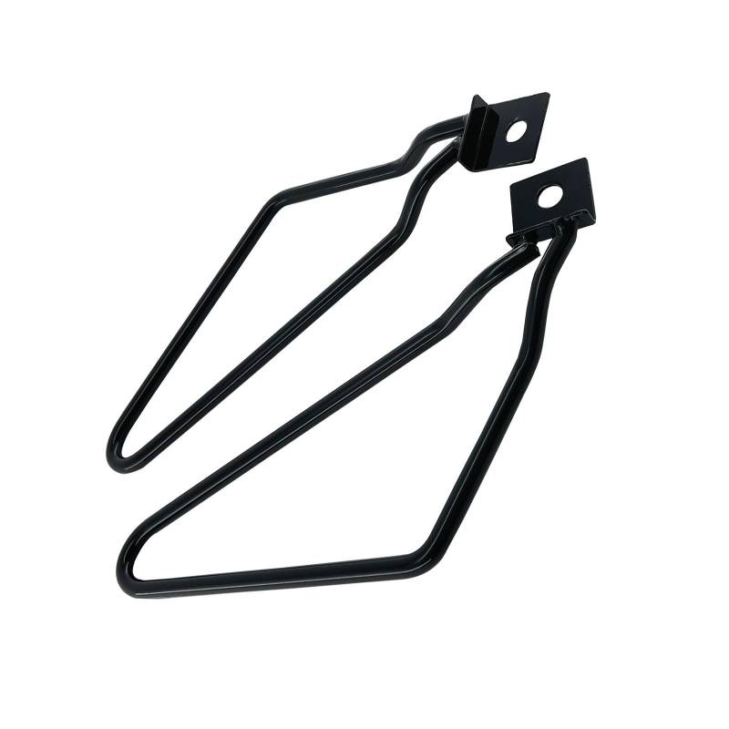 Motorrad-Heckträger Für Harley Sportster 883 Eisen XL883N Dyna Fat Bob Motorrad Sattel Unterstützung Bar Halterung Montieren(Schwarz) von SHENHUO