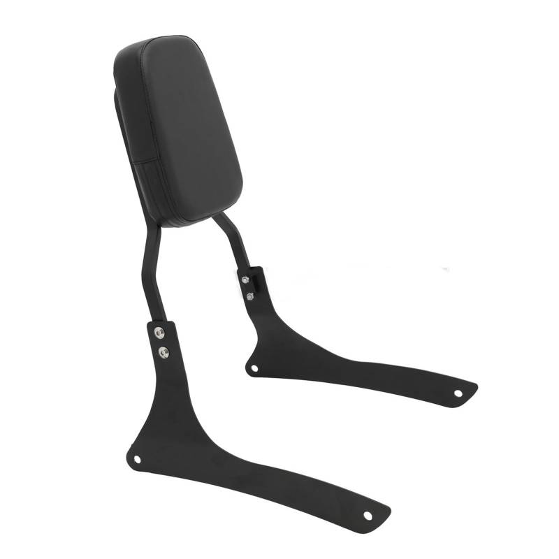 Motorrad-Heckträger Für Suzuki Boulevard C90 2005-2009 Intruder VL1500 1998-2004 Motorrad Hinten Passagier Chrom Rückenlehne für Sissy Bar(Schwarz) von SHENHUO