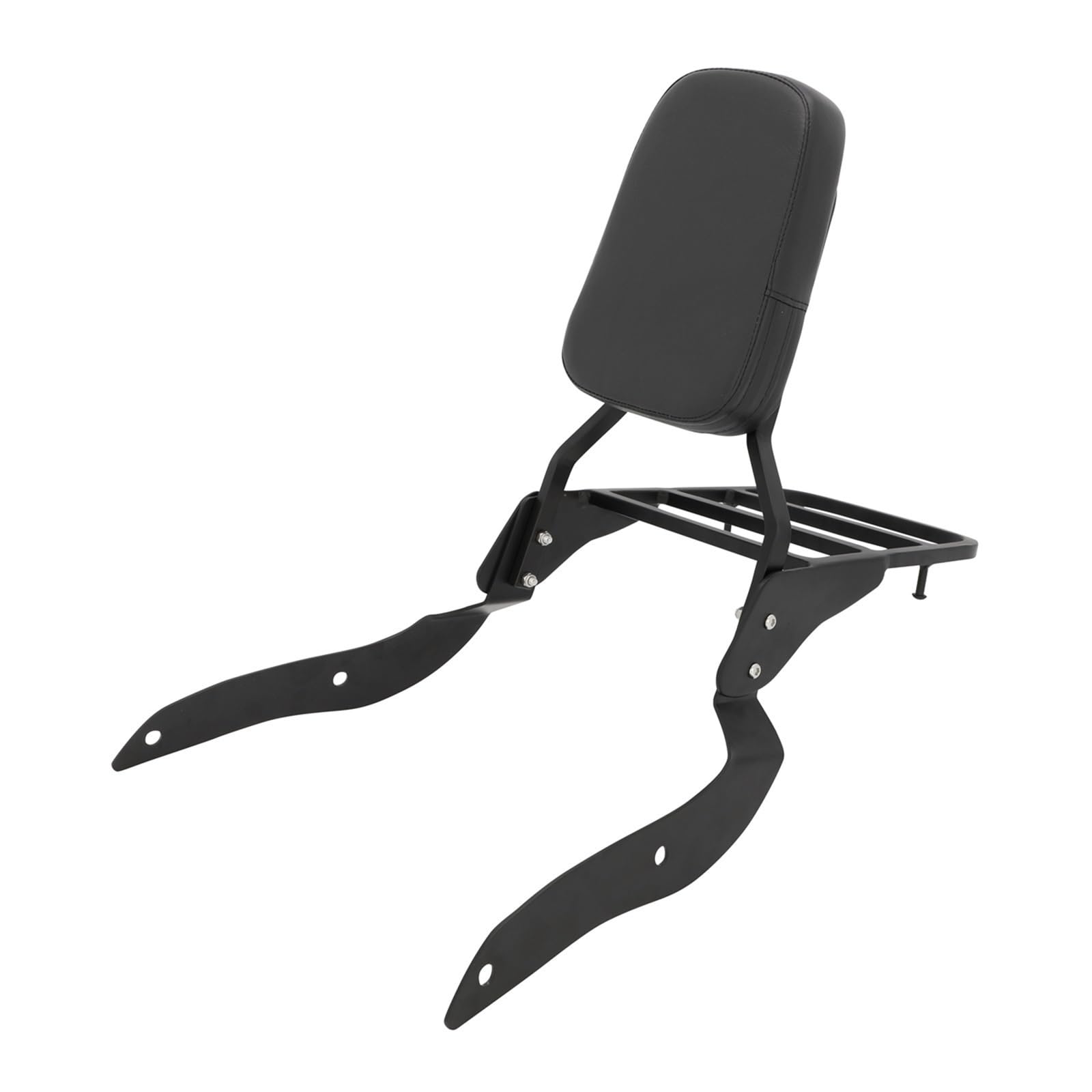 Motorrad-Heckträger Für Yamaha für Road Star XV1700 XV1700PC für Warrior 2002-2010 XV1700PCM Mitternacht für Warrior Motorrad Rückenlehne für Sissy Bar Gepäckträger(2) von SHENHUO