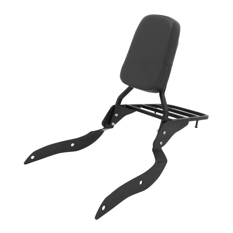 Motorrad-Heckträger Für Yamaha für Road Star XV1700 XV1700PC für Warrior 2002-2010 XV1700PCM Mitternacht für Warrior Motorrad Rückenlehne für Sissy Bar Gepäckträger(2) von SHENHUO