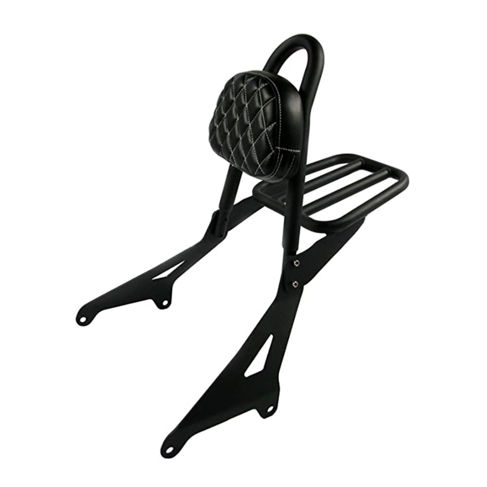Motorrad-Heckträger Für Yamaha für Stryker 1300 XVS1300 XVS 1300 Alle Jahre Motorrad Abnehmbare Rückenlehne Hinten für Sitz für Sissy Bar Passagier Gepäckträger(1) von SHENHUO
