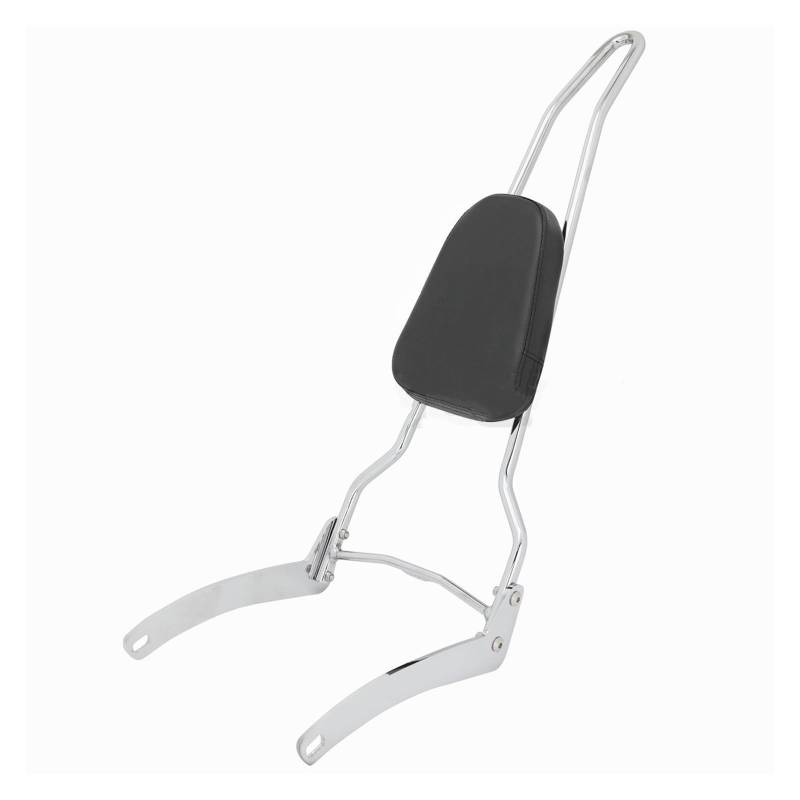 Motorrad-Heckträger Motorrad-Rückenlehne für Sissy Bar für Yamaha für VStar 250 XV250 2008-2023 Virago 250 1995-2007 XV125 1989-2011 Route 66 1988-1990(2) von SHENHUO