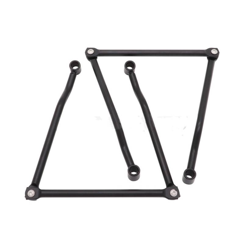 Motorrad-Heckträger VT750 VT400 für Shadow VT1100 VTX1800 1300 für Steed VLX400 600 Magna VF250 Motorrad Satteltaschen-Stützstangen Halterungen Halterung(Schwarz) von SHENHUO