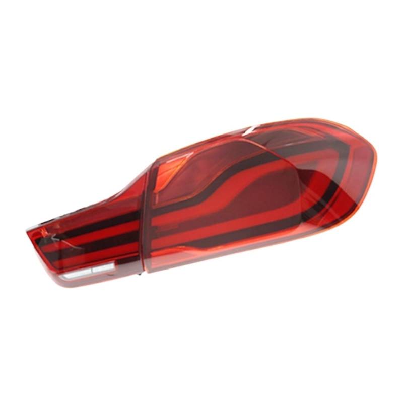 Rücklicht hinten Dynamisches Blinkersignal passend für BMW 4er F32 2013–2020 Rücklicht-Upgrade modifiziertes Vollrücklicht(Brilliant black) von SHENHUO