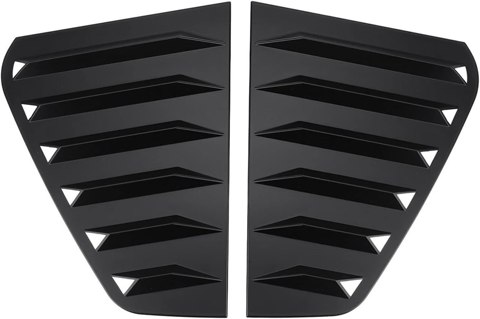 SHENHUO Fahrzeug-Seitenspoiler 2X Auto Hinten Flügel Für VW Für Golf MK7 MK 7,5 GTI/GTD/R 2014-2019 Schwanz Flügel(Matte Black) von SHENHUO