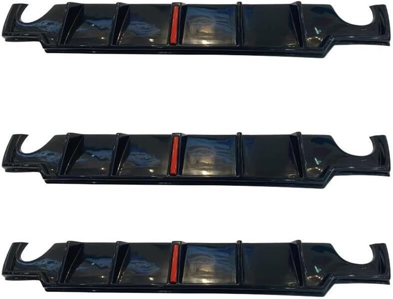 SHENHUO Fahrzeug-Seitenspoiler 3 stücke Auto Hinten Heckschürze Diffusor Spoiler Für IS250 IS300 IS350 2006-2012 SHENHUO Fahrzeug-Seitenspoiler 3 stücke Auto Hinten Heckschürze Diffusor Spoiler Für IS250 IS300 IS350 2006-2012 von SHENHUO