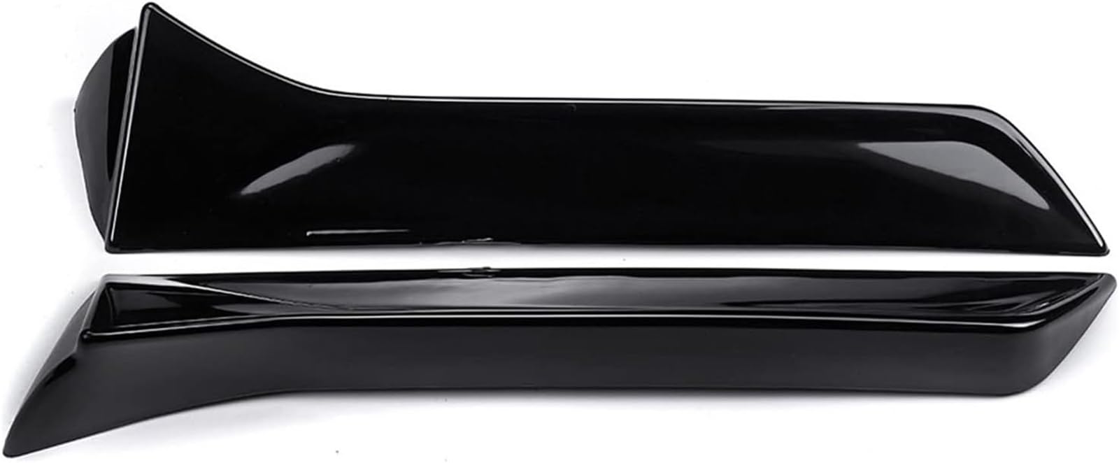 SHENHUO Fahrzeug-Seitenspoiler Auto Heckscheibe Seitenspoiler Für SEAT Für Leon 5F FR Mk3 MK3.5 Autospoiler(Glossy Black) von SHENHUO