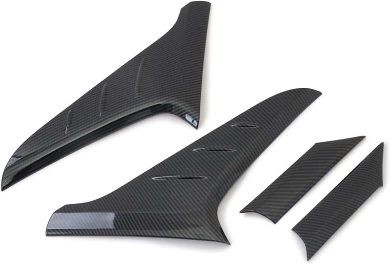 SHENHUO Fahrzeug-Seitenspoiler Auto Hinten Fenster Seite Spoiler Schwanz Flügel Für Hyundai Für Kona Für Kauai 2017-2021 SHENHUO Fahrzeug-Seitenspoiler Auto Hinten Fenster Seite Spoiler Schwanz Flügel Für Hyundai Für Kona Für Kauai 2017-2021 von SHENHUO