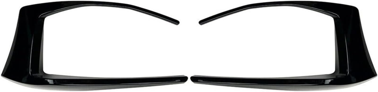 SHENHUO Fahrzeug-Seitenspoiler Auto Hinten Flügel Schwanz Flügel Für VW Für Golf 7 MK7 GTI R GTD R400 2012-2015(2pcs) von SHENHUO