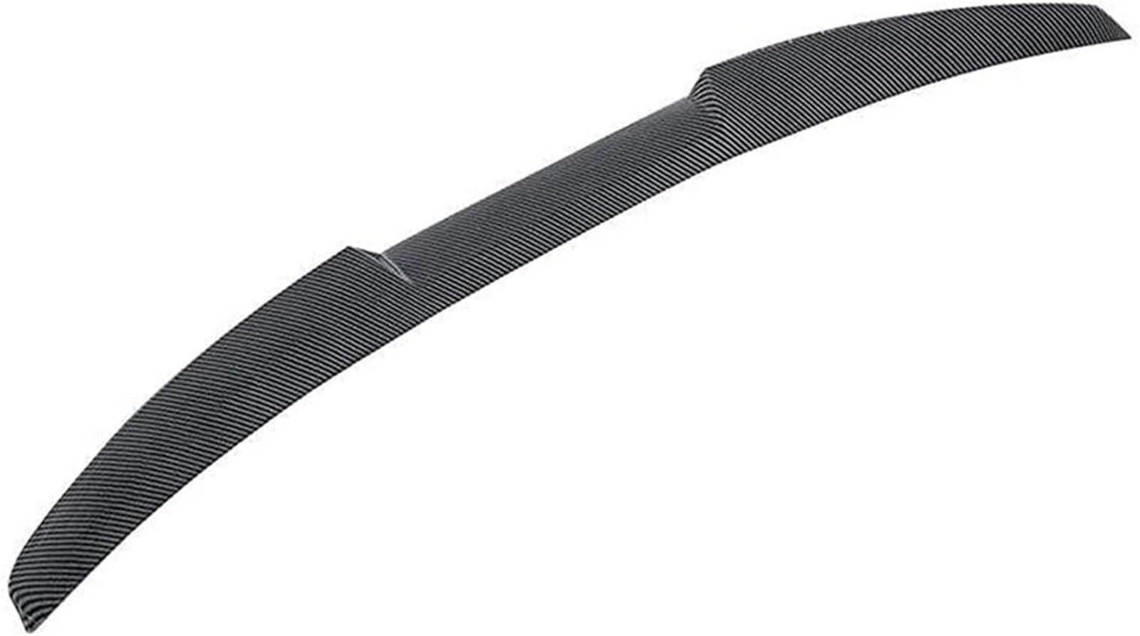 SHENHUO Fahrzeug-Seitenspoiler Für BMW Alle Modelle Auto Dach Lip Flügel Spoiler Carbon Look Hinten Stamm Spoiler(Carbon Fiber Look) von SHENHUO