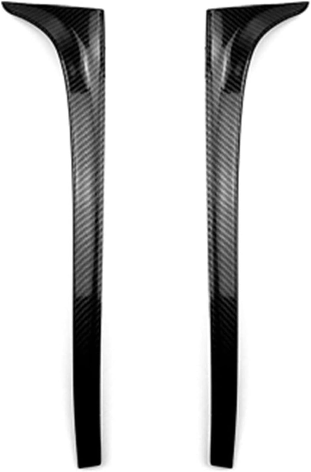 SHENHUO Fahrzeug-Seitenspoiler Für VW Für Golf 7 MK7 GTD Carbon Fiber Heckscheibe Seitenspoiler Flügel Autospoiler(Carbon Fiber) von SHENHUO