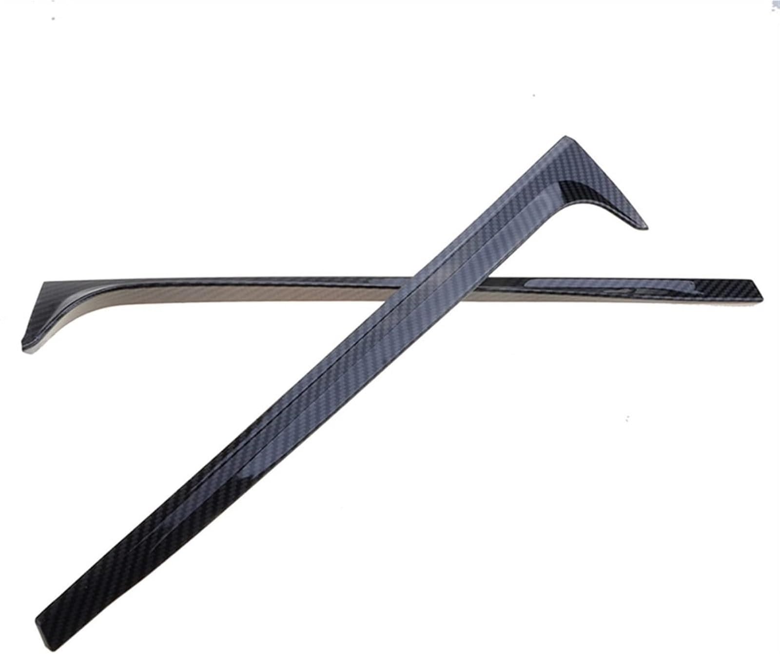 SHENHUO Fahrzeug-Seitenspoiler Für VW Für Polo Mk5 Heckscheibe Seitenspoiler Flossen Formleiste Autospoiler(Spoilers TYPE2) von SHENHUO