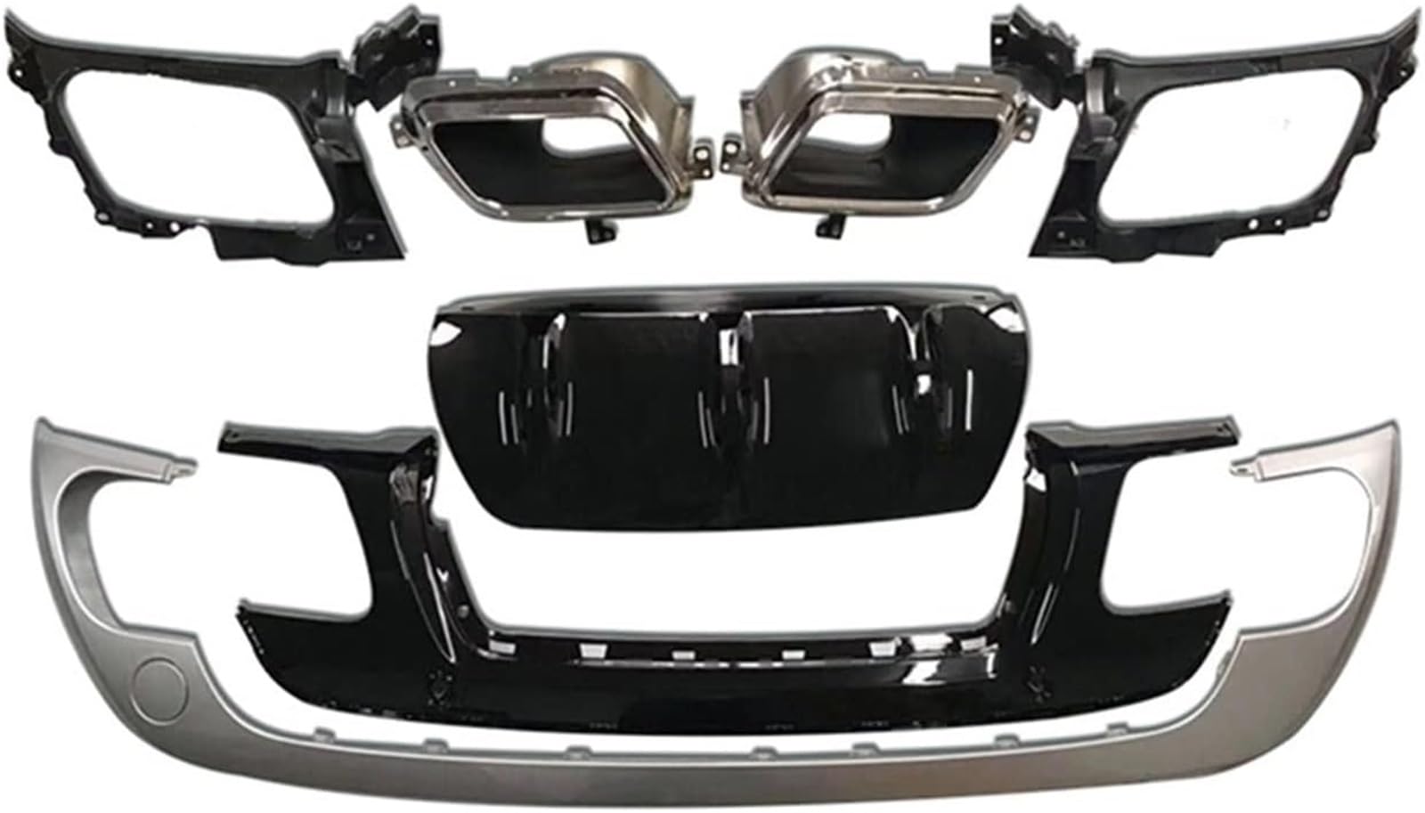 SHENHUO Fahrzeug-Seitenspoiler Für Vent Für Land für Rover Für Range für Rover Für Velar Heckspoiler(2) von SHENHUO