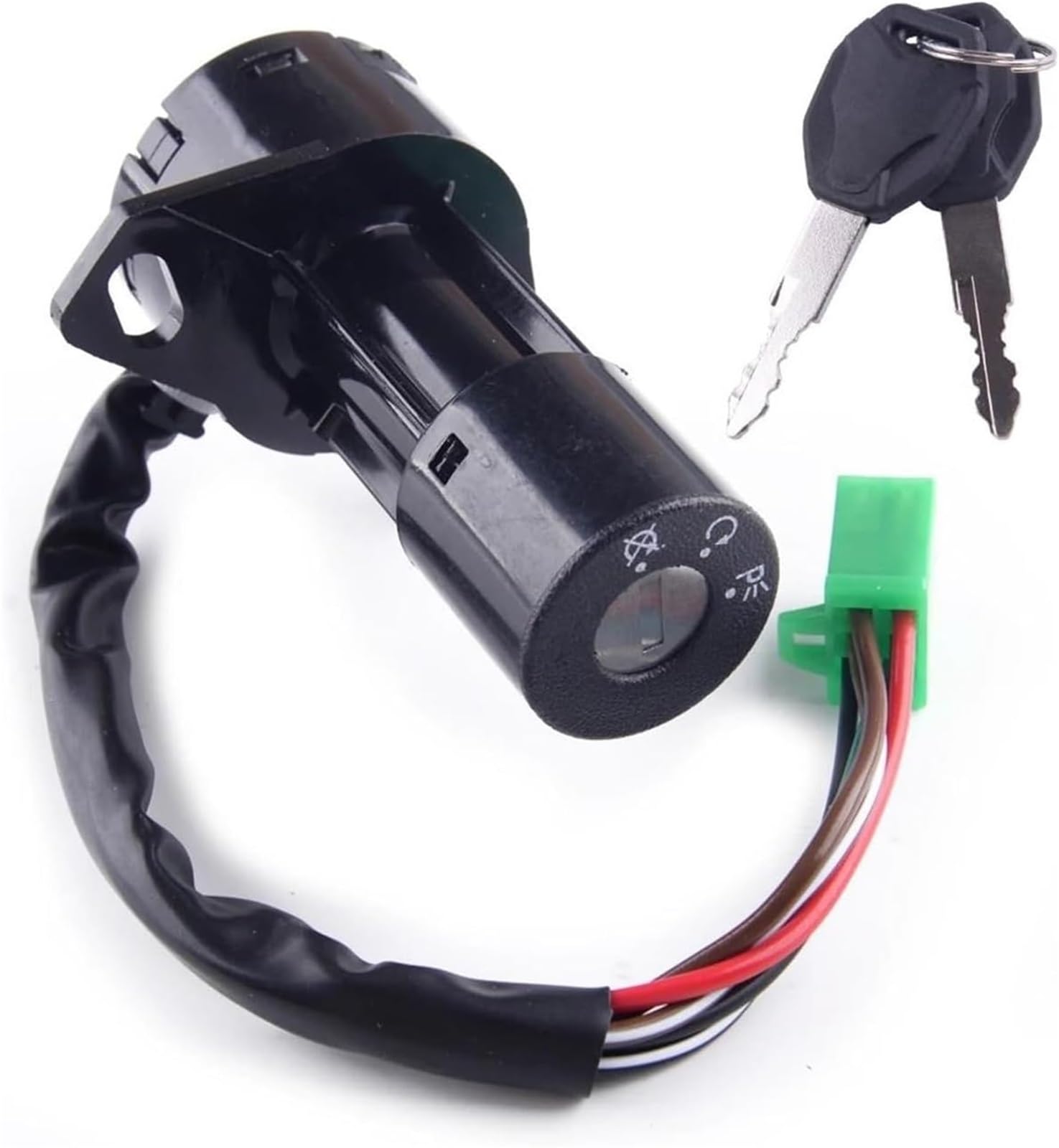 SHENHUO Notausschalter Motorrad 6 Drähte Zündschloss Schloss für Mit 2 Schlüssel Set für Suzuki GS125 Motorrad Zündung Gerät SHENHUO Notausschalter Motorrad 6 Drähte Zündschloss Schloss für Mit 2 Schlüssel Set für Suzuki GS125 Motorrad Zündung Gerät von SHENHUO