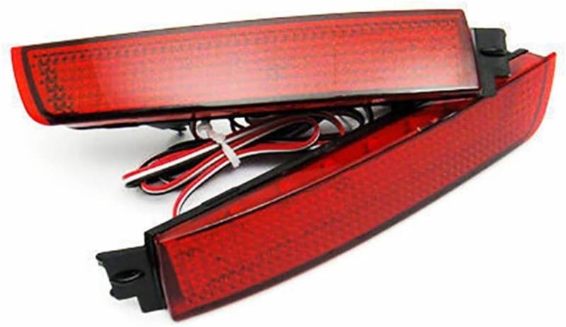 SHENHUO Rücklicht hinten 2009-2014 rote Linse Heckstoßstange Reflektor Rücklicht Bremslicht Rücklichter von SHENHUO