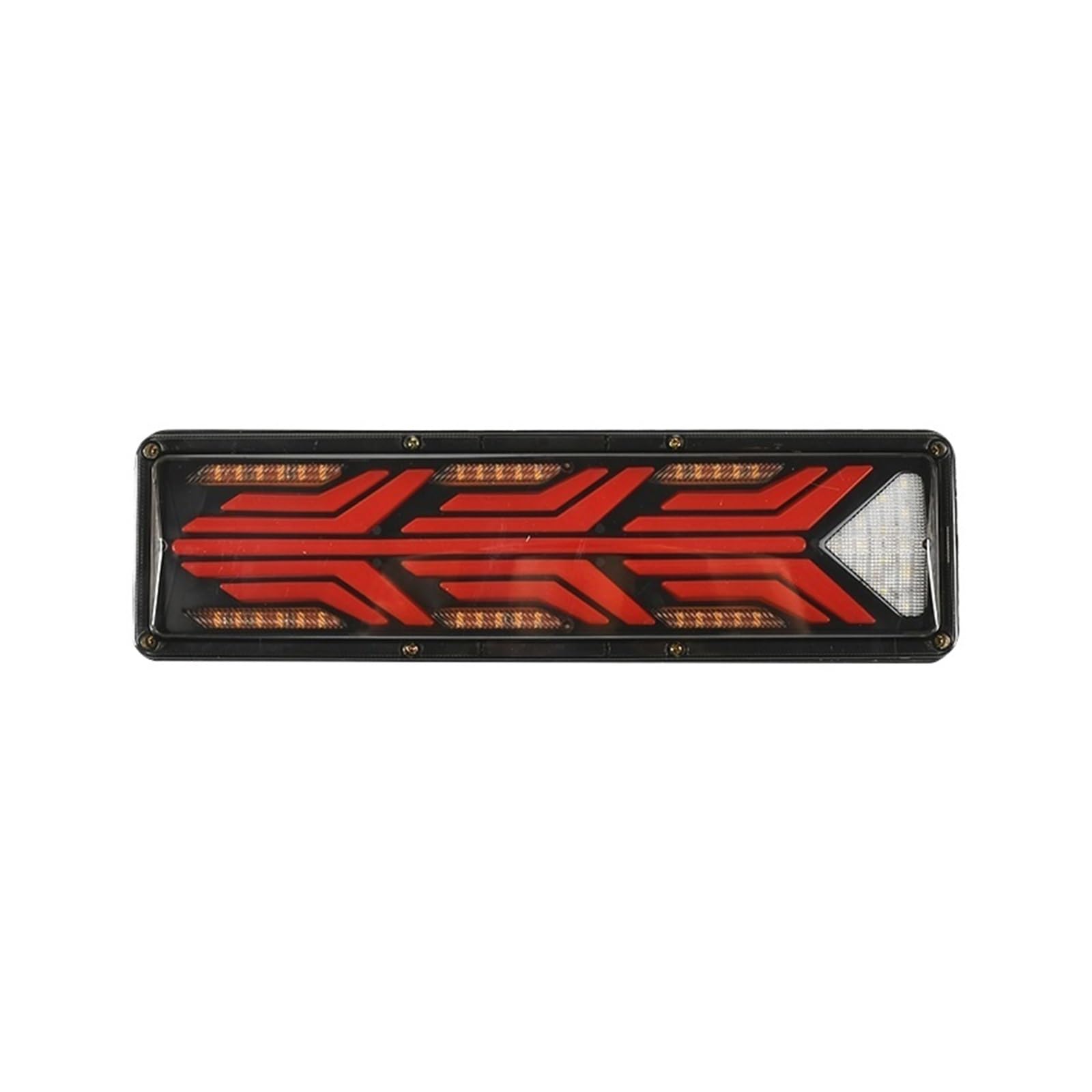 SHENHUO Rücklicht hinten 2PCS 12/24V Rücklicht Anhänger Rücklicht Traktor Rücklicht Lkw Sequentielle Taschenlampe(12V,46CM 2PCS) von SHENHUO