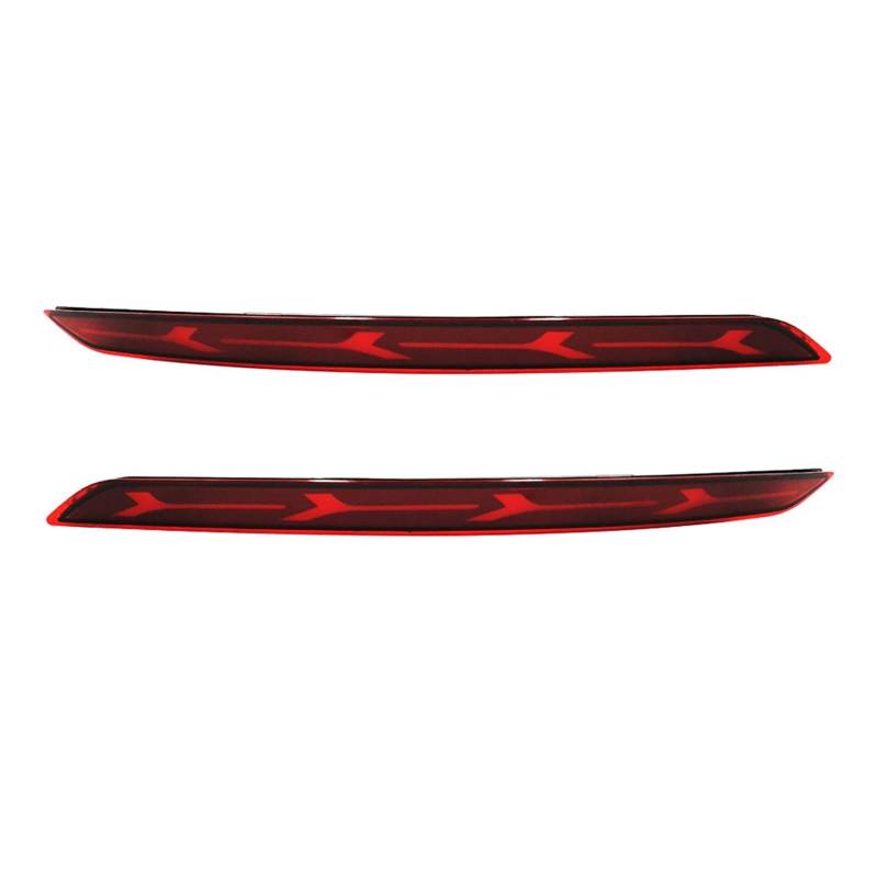 SHENHUO Rücklicht hinten Auto Reflektor Licht für Hyundai für Elantra 2016 2017 2018 2019 2020 Rücklicht Bremse Lampe Rücklicht Zurück nebel Licht Warnung(3 Functions,B) von SHENHUO