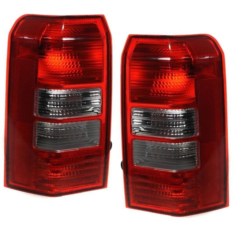 SHENHUO Rücklicht hinten Auto-Rücklicht-Baugruppe links Halogen Rücklicht Teile für JEEP PATRIO 2.0L 2.4L 2008–2017 von SHENHUO