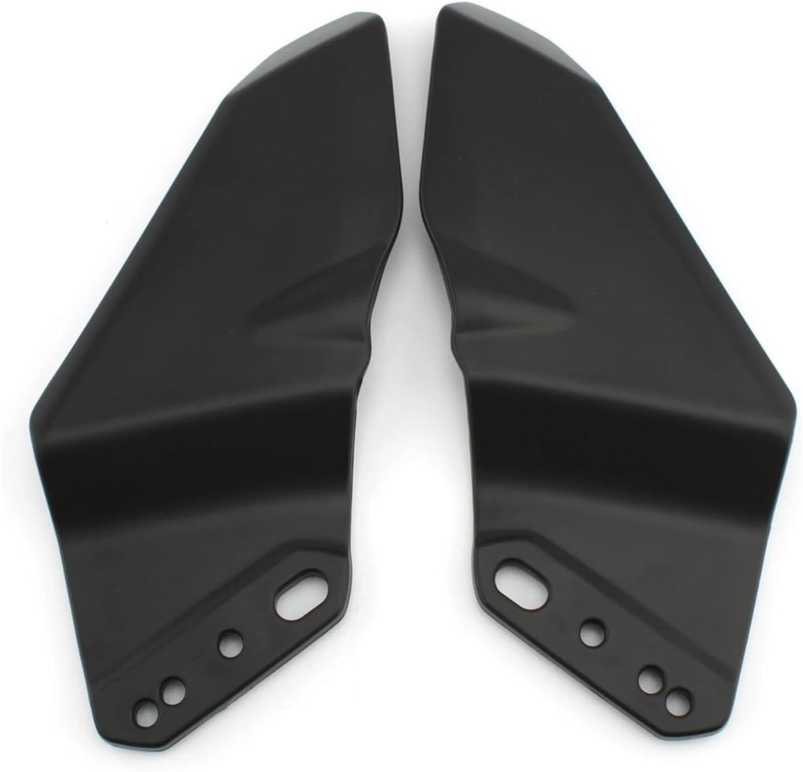 SHENHUO Windschutzscheibenabweiser Seite Winglets Spoiler Für Yamaha T-MAX530 YZF-R3 YZF-R25 YZF-R125 YZF-R15 YZF-R1 YZF-R6(Matte Black) von SHENHUO