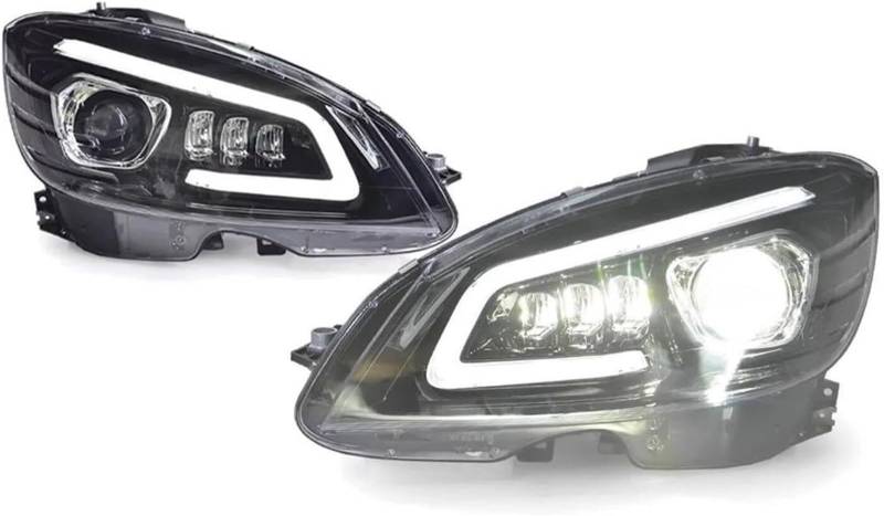 Scheinwerfer Auto Licht Scheinwerfer Für Mercedes Für Benz W204 2007-2011 Scheinwerfer Montage von SHENHUO