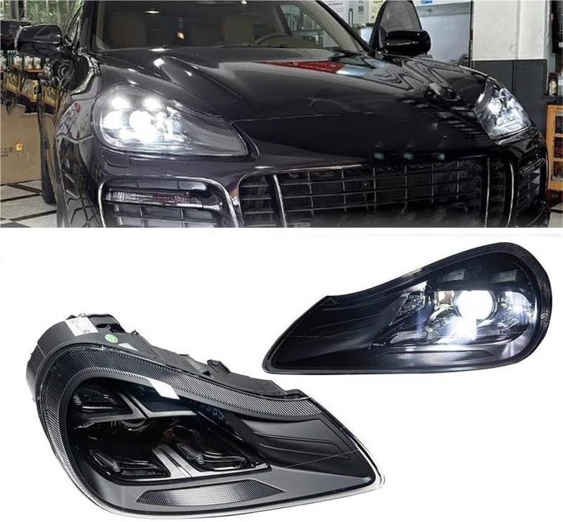 Scheinwerfer Auto Scheinwerfer Für Porsche für cayenne 957 2007-2010 Auto Scheinwerfer 12V H7 DRL für xenon Len Hid von SHENHUO