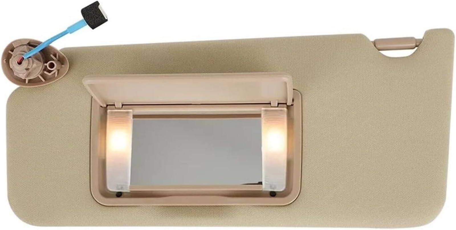 Sonnenblende vorne fürs Auto Für Accord für Coupé für Limousine 2008-2012 Beige Sonnenblende Links Rechts Seite Auto Sonnenblende Schatten Front Sonnenschirm(Left) von SHENHUO