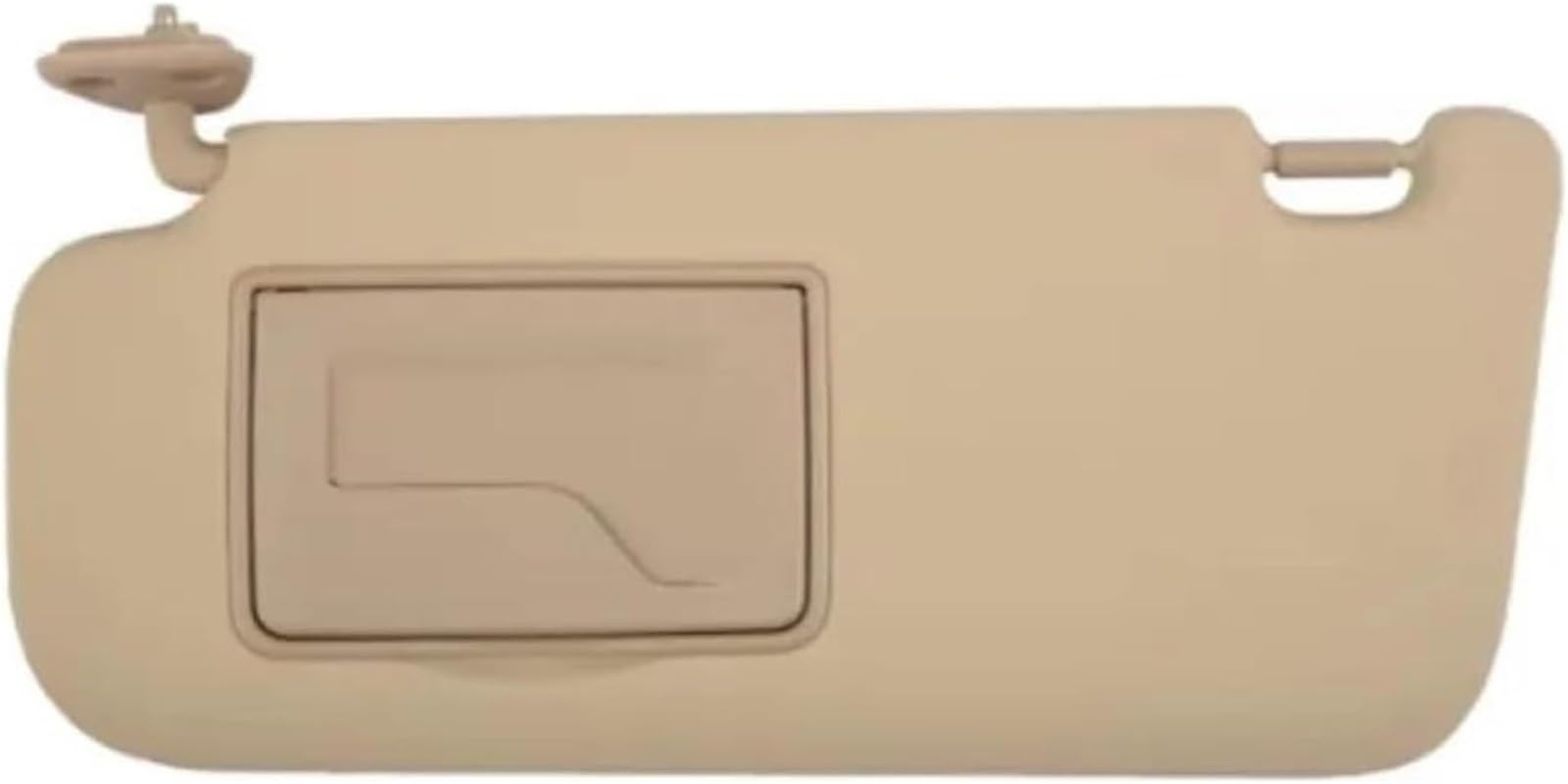 Sonnenblende vorne fürs Auto Für Mit Make-up Spiegel Beige Sonnenblende Links Rechts Für Hyundai Für Elantra HD 2006 Front Sonnenschirm(Left) von SHENHUO