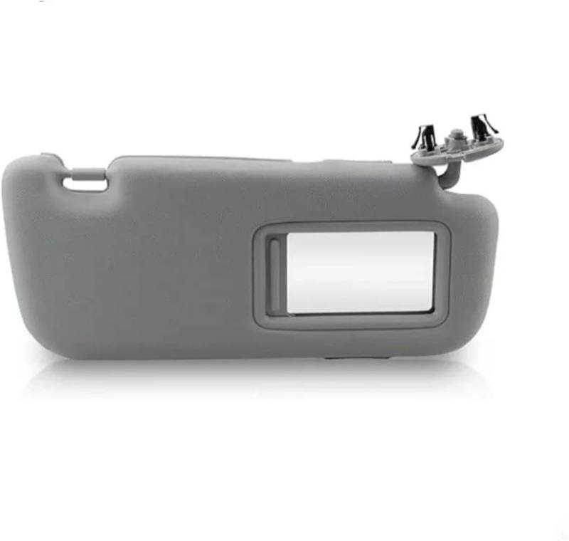 Sonnenblende vorne fürs Auto Für Toyota Für Auris Für Corolla 2007-2013 Autoinnenraum Sonnenblende für mit Spiegel(Grey Right) von SHENHUO