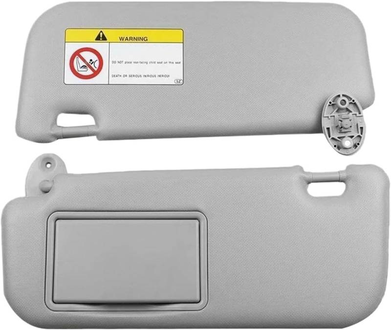 Sonnenblende vorne fürs Auto Für Toyota Für Corolla 2014-2017 für Mit Spiegel Grau Front Sonnenschirm von SHENHUO