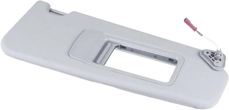 Sonnenblende vorne fürs Auto Graue Sonnenblende für mit Spiegellicht für BMW 3er X1-Serie E84 E90 E90N E91 E91N Frontsonnenschirm(Right Driver Side) von SHENHUO