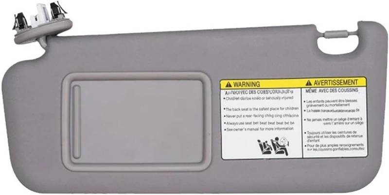 Sonnenblende vorne fürs Auto Innen Sonnenblende vorne Panel für mit Make-up-Spiegel Licht Sonnenblende für Toyota für RAV4 2006-2013(Left) von SHENHUO