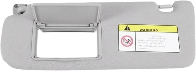 Sonnenblende vorne fürs Auto Linkes Auto Innere Sonnenblende Sonnenschirm Spiegel Grau Für Hyundai Für Sonata NF NFC 2005-2009 von SHENHUO