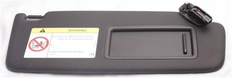Sonnenblende vorne fürs Auto Schwarze Sonnenblende für A4 L B9 A5 2017–2022 Sonnenblende Licht Schild Make-up Spiegel Montage(Right) von SHENHUO