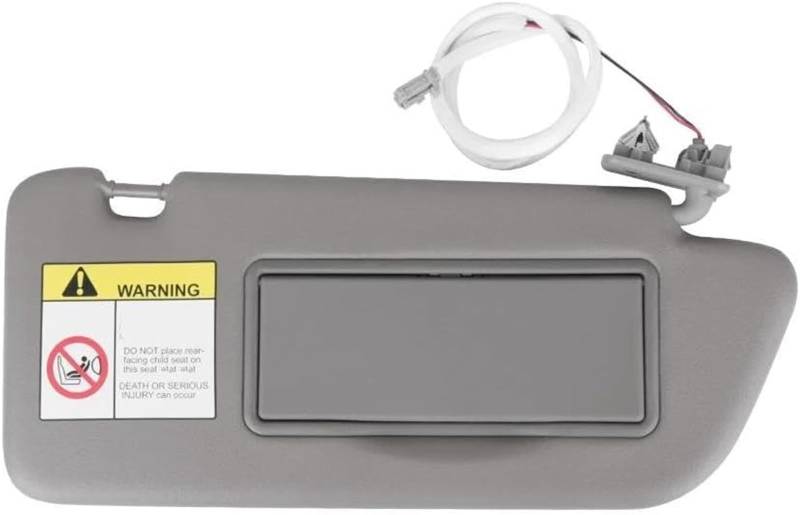 Sonnenblende vorne fürs Auto Sonnenblende Sonnenschirm Für Peugeot 2008 3008 301 308 308S 408 508 Grau(Right) von SHENHUO