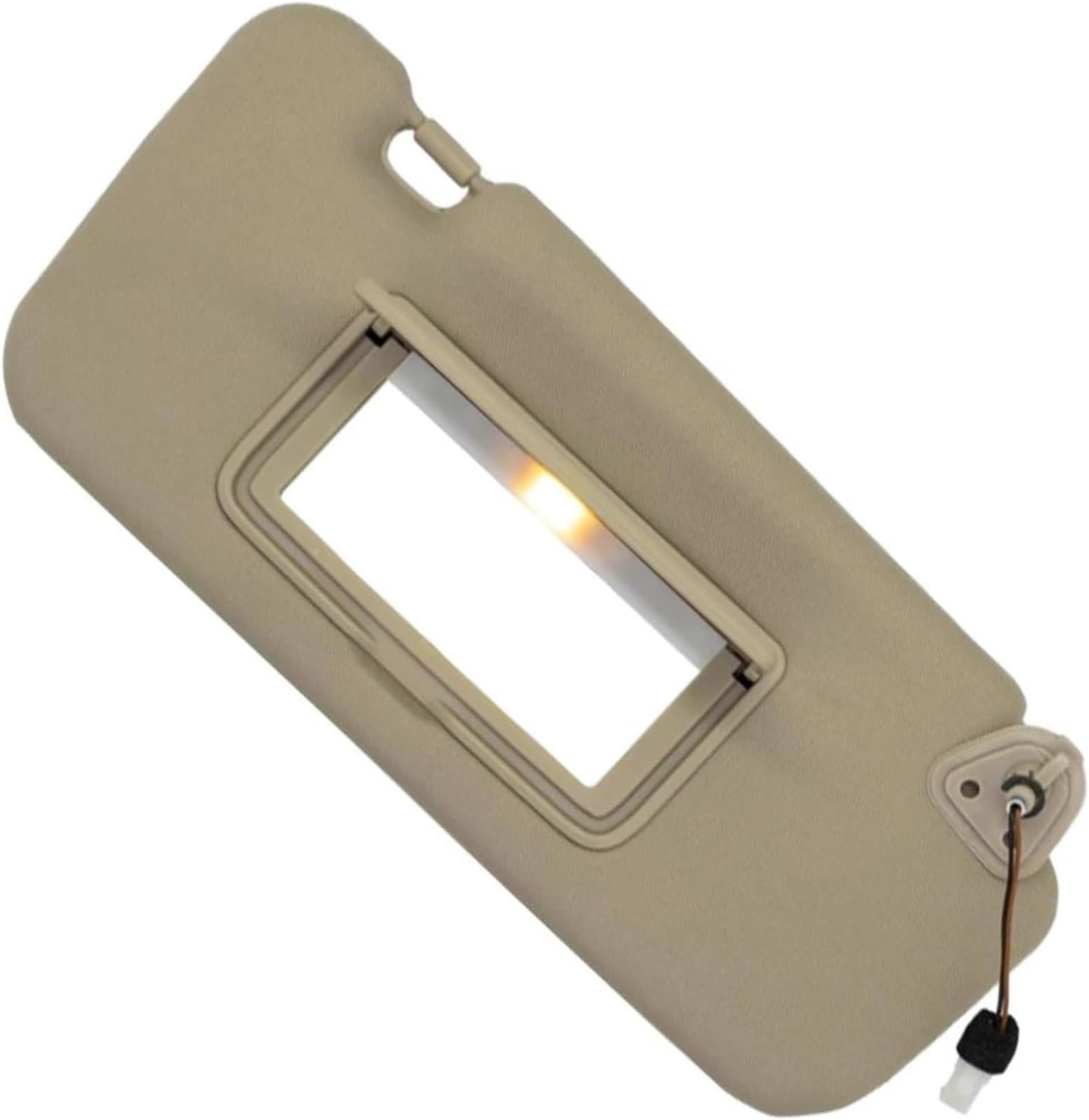 Sonnenblende vorne fürs Auto Sonnenblende für Mit Spiegel Und Licht Für Nissan Für Murano 2009-2014 Front Sonnenschirm(Beige Right) von SHENHUO