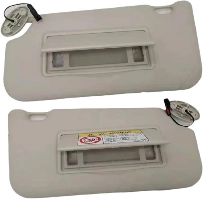 Sonnenblende vorne fürs Auto Sonnenschutz für mit Glasspiegel für mit Licht für Ford für Focus 2012–2018 Front-Sonnenschutz(Left and Right) von SHENHUO