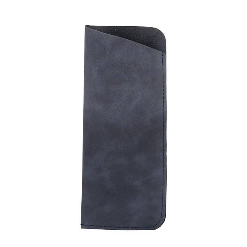 Brillenbeutel 5 Stücke PU Leder Brillentasche Elegante Rechteck Brillentasche Tragbare Weiche Sonnenbrillentasche(Blue-opean) von SHENJMAI