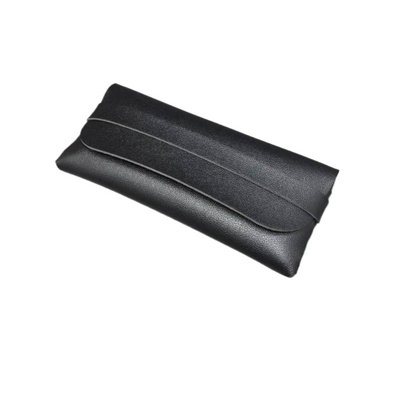 Brillenbeutel 6-teiliges Brillenetui for Damen und Herren, Brillentasche, Schutztasche, tragbare Sonnenbrillentasche, Lesebrillentasche(Black) von SHENJMAI