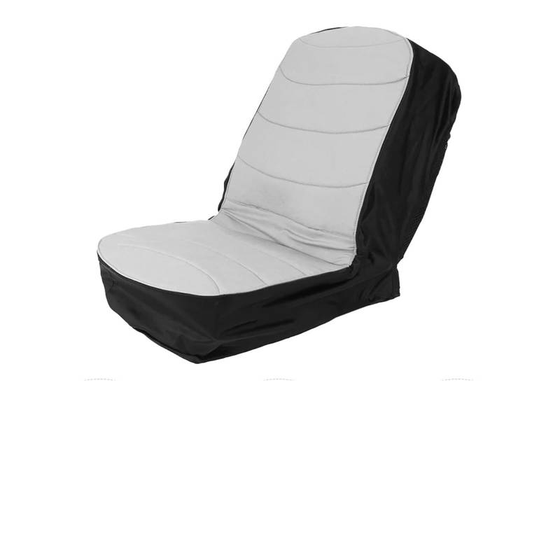 SHENJMAI Traktor Sitzbezug Rasenmäher Sitzbezug Weeder Protector Polyester Tuch Schutzhülle for praktische Traktor Zubehör(Grey) von SHENJMAI