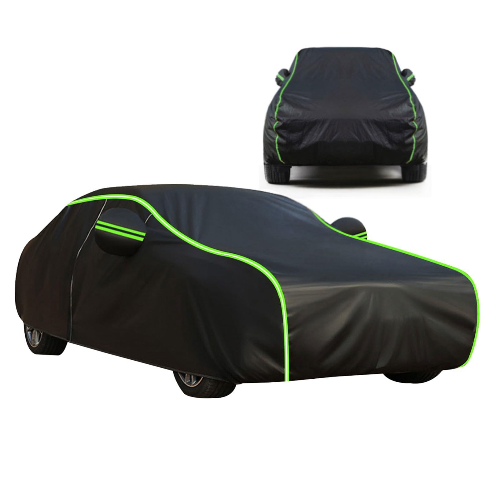 Autoabdeckung Auto-Abdeckung Für Suzuki Swift III Hatchback(2010-Present),wasserdichte, Staubdichte Winddichte Atmungsaktive Kratzfeste Haltbare Autoabdeckung von SHEVOE