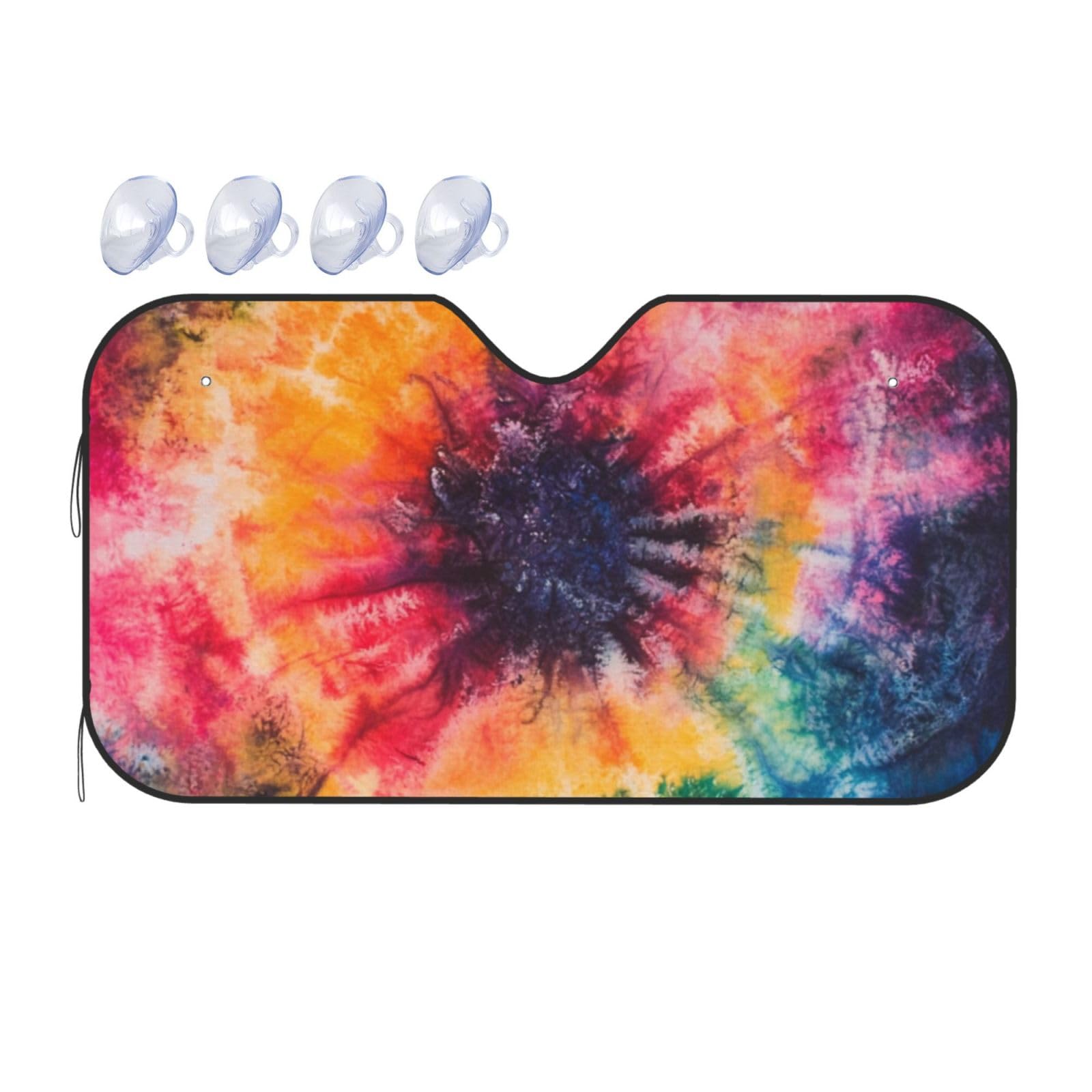 Batik-Sonnenschutz für Auto, LKW, SUV – blockiert UV-Strahlen, Sonne, 130 x 70 cm Batik-Sonnenschutz für Auto, LKW, SUV – blockiert UV-Strahlen, Sonne, 130 x 70 cm von SHFJASBNUMG