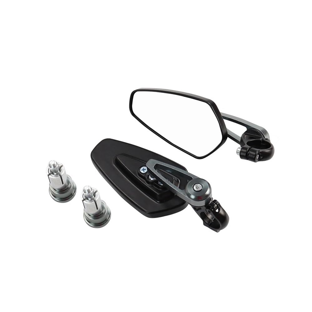 Motorrad-Seitenspiegel Motorrad Rearview Außenspiegel Universal Scooter Bar End Lenker Spiegel Zubehör Für Ha&rley Für Ya&maha Für Ho&nda Motorrad-Seitenspiegel Motorrad Rearview Außenspiegel Universal Scooter Bar End Lenker Spiegel Zubehör Für Ha&rley Für Ya&maha Für Ho&nda von SHFORJCFME