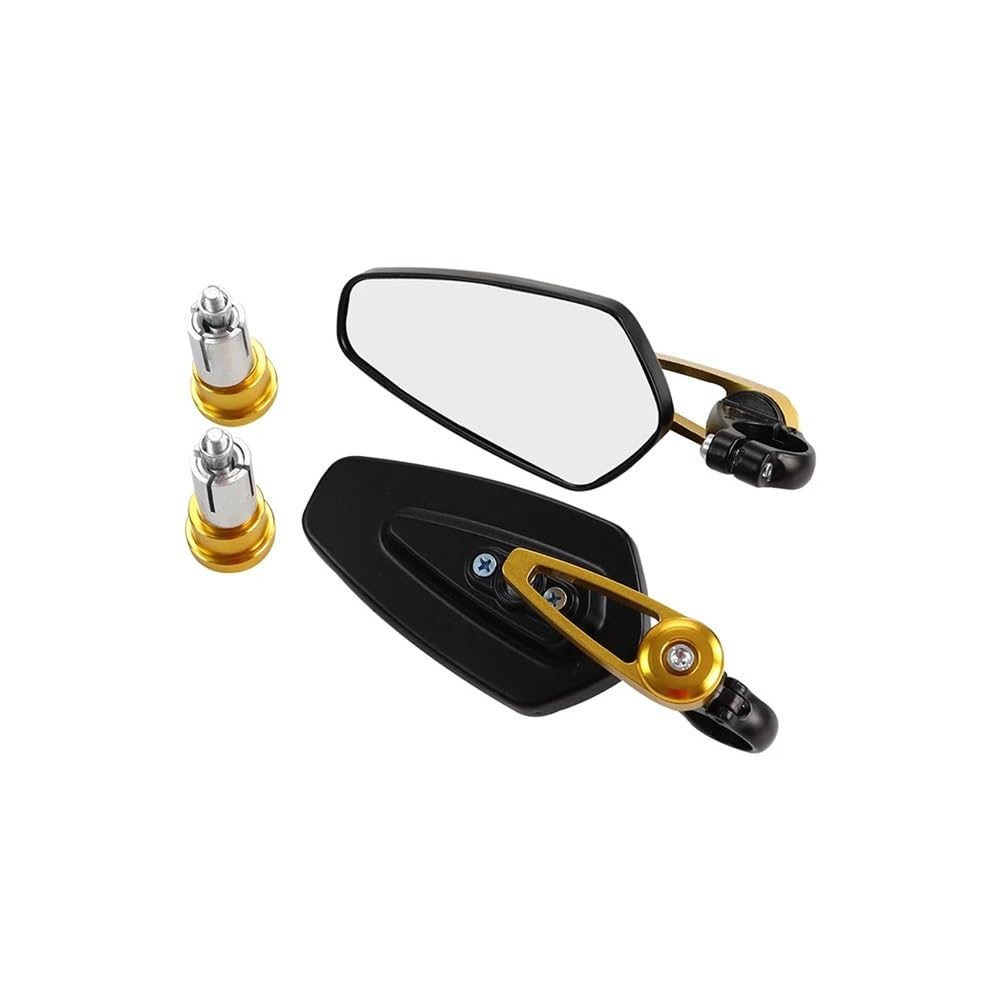 Motorrad-Seitenspiegel Motorrad Rearview Außenspiegel Universal Scooter Bar End Lenker Spiegel Zubehör Für Ha&rley Für Ya&maha Für Ho&nda Motorrad-Seitenspiegel Motorrad Rearview Außenspiegel Universal Scooter Bar End Lenker Spiegel Zubehör Für Ha&rley Für Ya&maha Für Ho&nda von SHFORJCFME