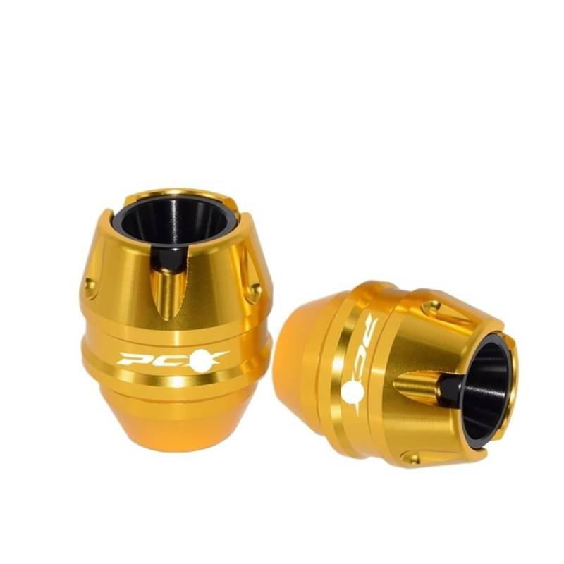 SHFORJCFME Motorrad Crash Protector Fallschutz Sliders Für H&onda PCX125 PCX 125 150 Gabel Rad Herbst Schalldämpfer Rohr Rahmen Schutz Rahmen Slider Anti Crash Protector von SHFORJCFME