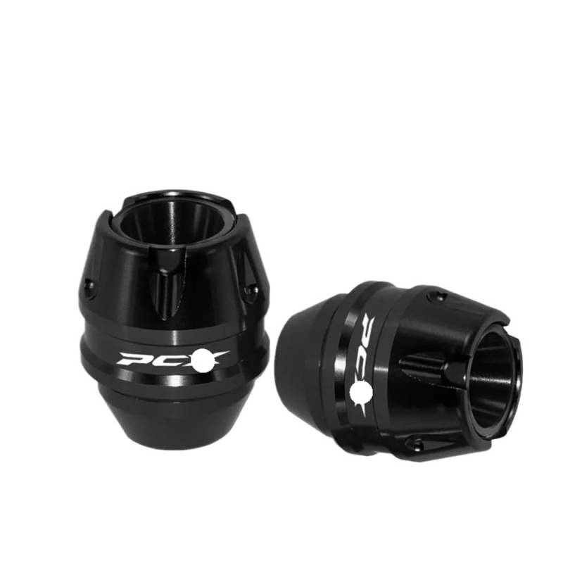 SHFORJCFME Motorrad Crash Protector Fallschutz Sliders Für H&onda PCX125 PCX 125 150 Gabel Rad Herbst Schalldämpfer Rohr Rahmen Schutz Rahmen Slider Anti Crash Protector von SHFORJCFME