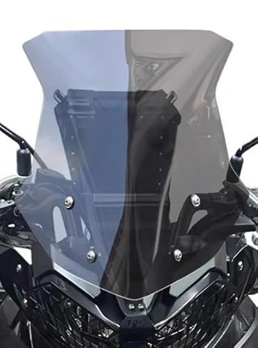 SHFORJCFME Motorrad Frontscheibe Für Be&Nelli TRK702 TRK702X TRK 702 702X Motorrad Windabweiser Front Glas Transparent Motorrad Verkleidung von SHFORJCFME