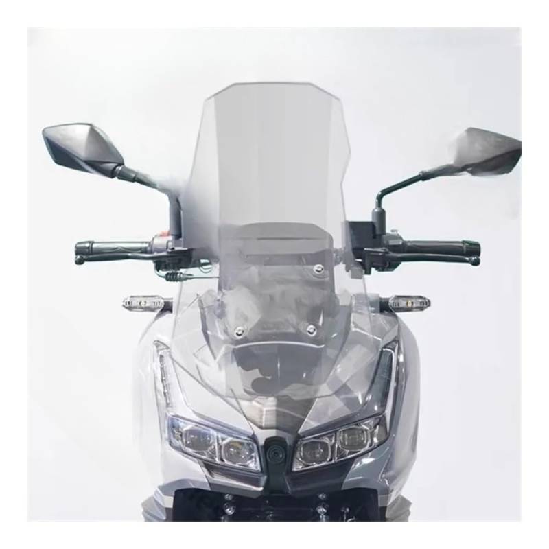 SHFORJCFME Motorrad Frontscheibe Für MVCAGIVA Crazy Weekend KJW150T ADV 150 Motorrad Visier Viser Bildschirm Windschutzscheiben Windschutzscheibe Windabweiser Klar von SHFORJCFME