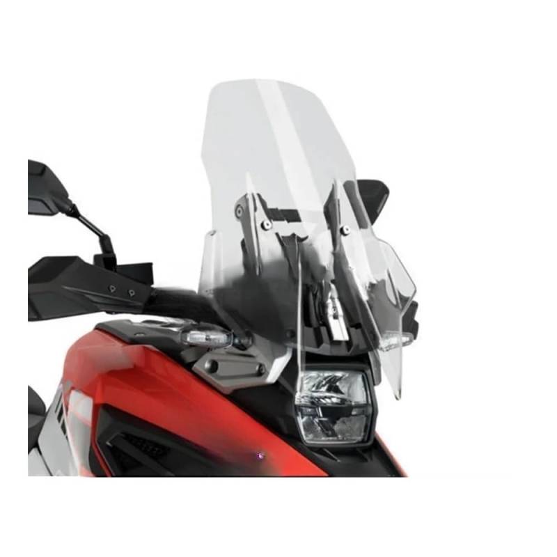 SHFORJCFME Motorrad Frontscheibe Für Su&zuki DL1050 V-strom1050 DL 1050 Erhöhte Motorrad Windschutzscheibe Windschutz Front Glas Winddicht Bord Brust Schutz von SHFORJCFME