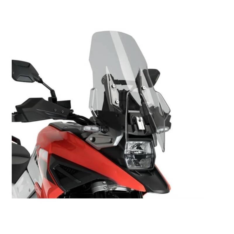 SHFORJCFME Motorrad Frontscheibe Für Su&zuki DL1050 V-strom1050 DL 1050 Erhöhte Motorrad Windschutzscheibe Windschutz Front Glas Winddicht Bord Brust Schutz von SHFORJCFME