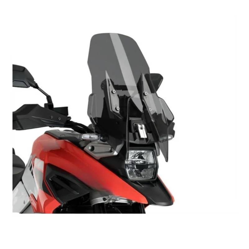SHFORJCFME Motorrad Frontscheibe Für Su&zuki DL1050 V-strom1050 DL 1050 Erhöhte Motorrad Windschutzscheibe Windschutz Front Glas Winddicht Bord Brust Schutz von SHFORJCFME